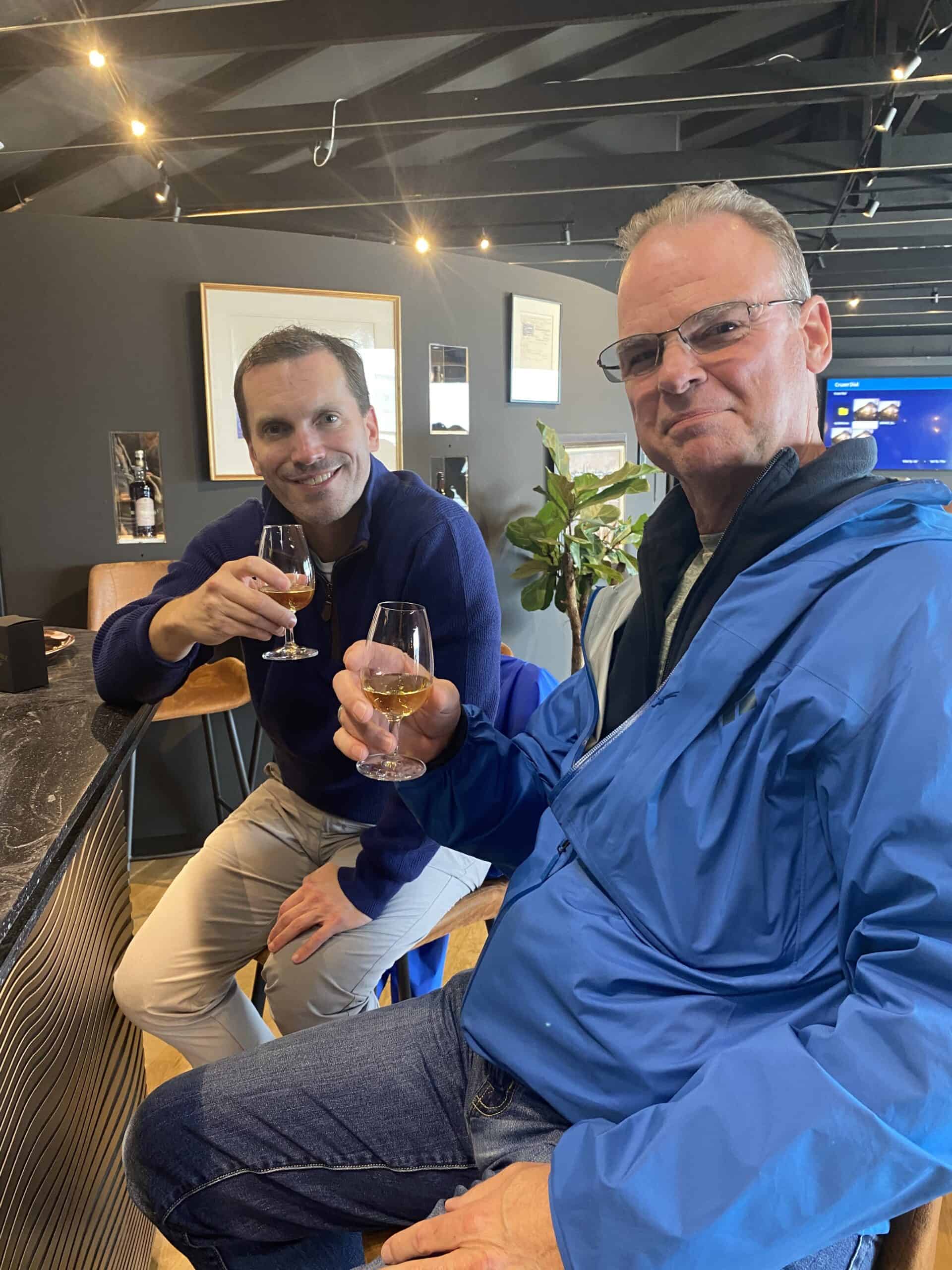 boys loving their whisky